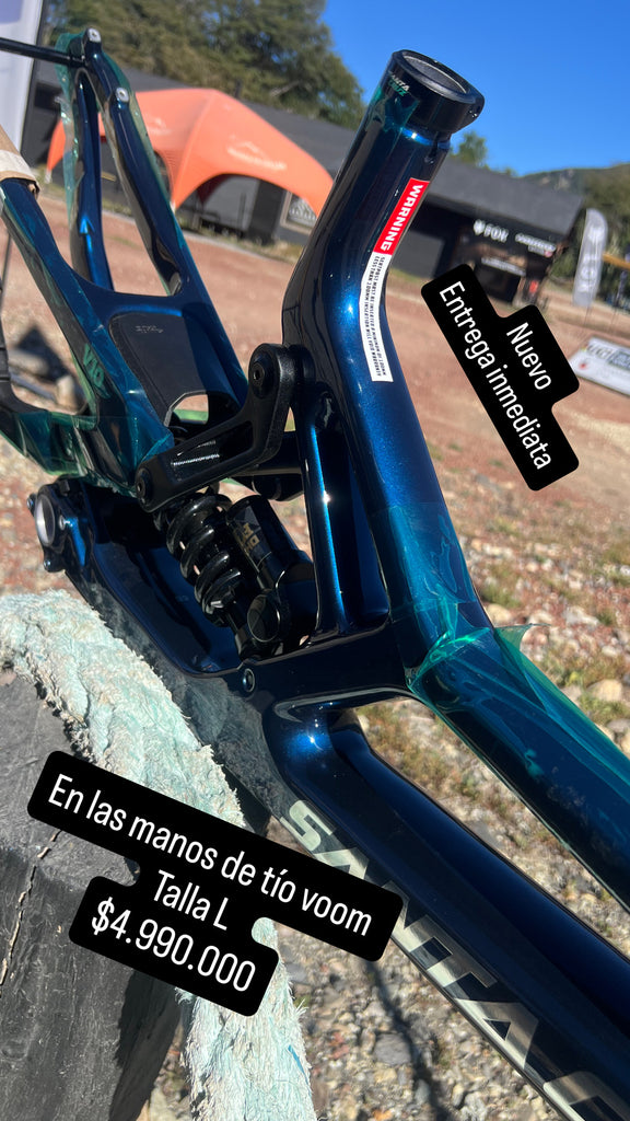 Santa Cruz v10 talla L azul 2027