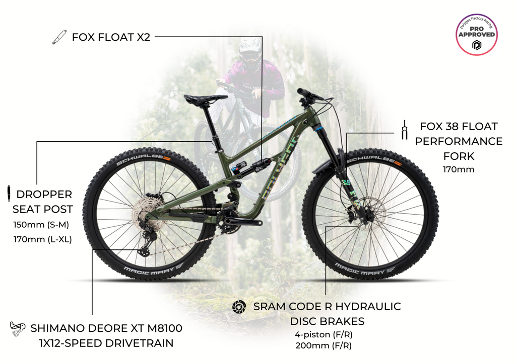 BICICLETA POLYGON COLLOSUS N9 GREEN