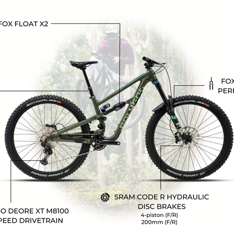 BICICLETA POLYGON COLLOSUS N9 GREEN