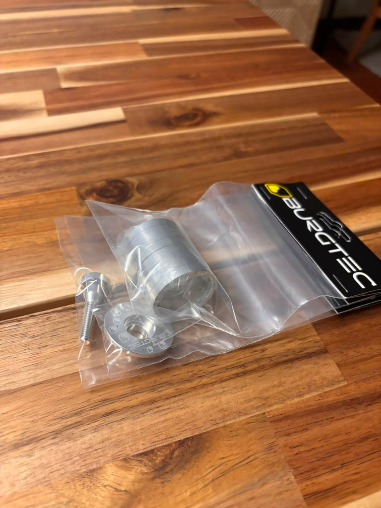 kit espaciadores burgtec silver silver