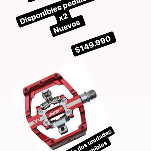 Pedalea ht x2 rojos