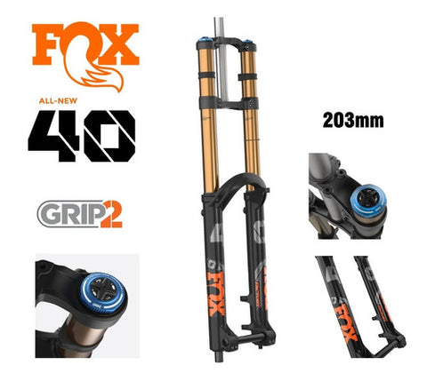 Horquilla fox 40 29er 20mm negra 52mm offseat