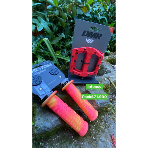 Pack navideño pedales DMR V11+ puños