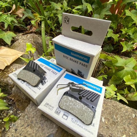 Pastillas shimano 4 pistones nuevas con disipador