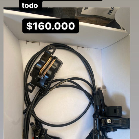 Frenos shimano deore 4 pistones 2022 nuevos