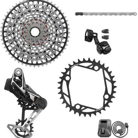 Grupo SRAM XX T-Type AXS DUB E-MTB 104BCD 36T 10-52 (Sin Bielas)